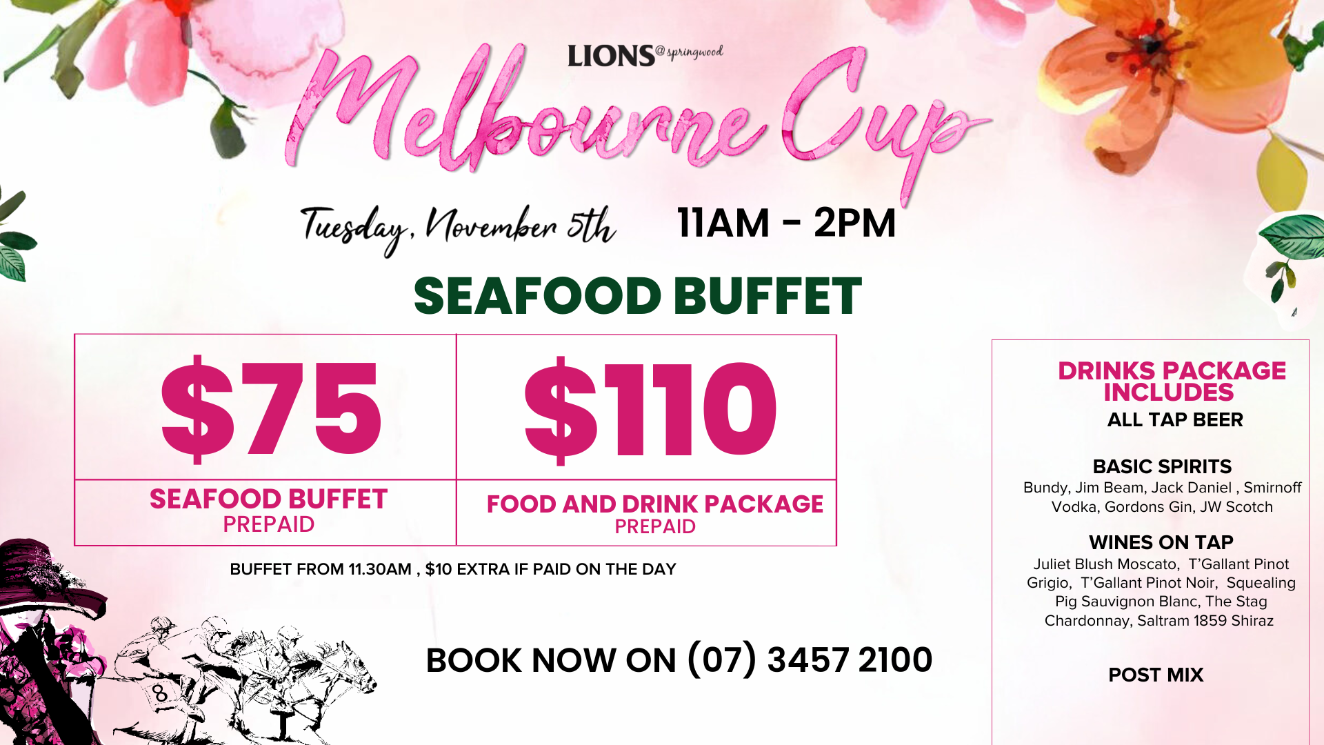 Melbourne Cup - Lions@Springwood